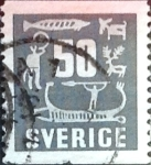 Sellos de Europa - Suecia -  Intercambio 0,20 usd 50 o. 1954