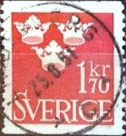 Stamps Sweden -  Intercambio 0,20 usd 1,70 k. 1951