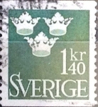 Stamps Sweden -  Intercambio 0,20 usd 1,40 k. 1948