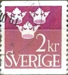 Stamps Sweden -  Intercambio 0,20 usd 2 k. 1952