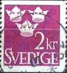 Stamps Sweden -  Intercambio 0,20 usd 2 k. 1952