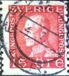 Stamps Sweden -  Intercambio 0,45 usd 15 o. 1928