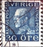 Sellos de Europa - Suecia -  Intercambio 0,45 usd 30 o. 1923