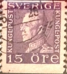Stamps Sweden -  Intercambio 0,30 usd 15 o. 1922