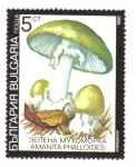 Stamps Bulgaria -  Hongos