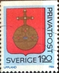 Stamps Sweden -  Intercambio 0,20 usd 1,90 k. 1986