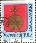 Stamps Sweden -  Intercambio 0,20 usd 1,90 k. 1986