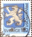 Stamps Sweden -  Intercambio 0,20 usd 1,90 k. 1986