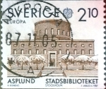 Stamps Sweden -  Intercambio pxg 0,35 usd 2,10 k. 1987