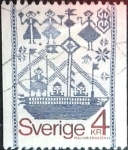 Stamps Sweden -  Intercambio 0,20 usd 4 k. 1979