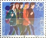 Stamps Switzerland -  Intercambio 0,30 usd 50 + 20 cent. 1990