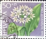 Stamps Switzerland -  Intercambio 0,40 usd 50 + 25 cent. 1991