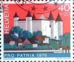 Stamps Switzerland -  Intercambio 0,30 usd 40 + 20 cent. 1976