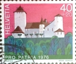 Stamps Switzerland -  Intercambio 0,30 usd 40 + 20 cent. 1976