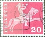 Stamps : Europe : Switzerland :  Intercambio 0,20 usd 20 cent. 1960