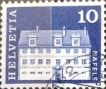 Sellos de Europa - Suiza -  Intercambio 0,20 usd 10 cent. 1968
