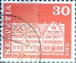 Sellos de Europa - Suiza -  Intercambio 0,20 usd 30 cent. 1968