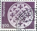 Stamps Switzerland -  Intercambio 0,20 usd 1 fr.  1974