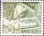 Stamps Switzerland -  Intercambio 0,20 usd 10 cent. 1949