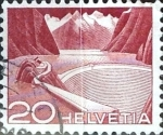 Stamps Switzerland -  Intercambio 0,20 usd 20 cent. 1949