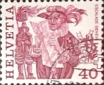 Sellos de Europa - Suiza -  Intercambio 0,20 usd 40 cent. 1977