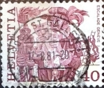 Sellos de Europa - Suiza -  Intercambio 0,20 usd 40 cent. 1977