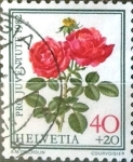 Stamps Switzerland -  Intercambio 0,30 usd 40 + 20 cent. 1982