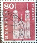 Sellos de Europa - Suiza -  Intercambio 0,20 usd 80 cent. 1960