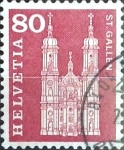 Sellos de Europa - Suiza -  Intercambio 0,20 usd 80 cent. 1960