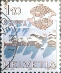Stamps : Europe : Switzerland :  Intercambio 0,30 usd 1,10 fr. 1982