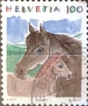 Stamps Switzerland -  Intercambio 0,80 usd 100 cent. 1993