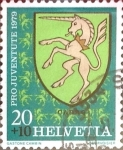 Stamps : Europe : Switzerland :  Intercambio 0,20 usd 20 + 10 cent. 1979