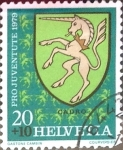 Stamps Switzerland -  Intercambio 0,20 usd 20 + 10 cent. 1979