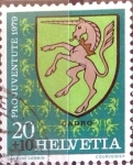 Sellos de Europa - Suiza -  Intercambio cxrf 0,20 usd 20 + 10 cent. 1979