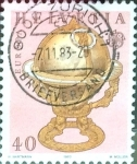 Stamps : Europe : Switzerland :  Intercambio 0,25 usd 40 cent. 1983
