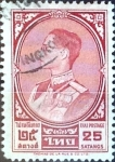 Sellos de Asia - Tailandia -  Intercambio 0,20 usd 25 s. 1962