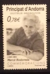 Stamps Andorra -  Merce Rodoreda
