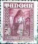Stamps Spain -  Intercambio cxrf 0,20 usd 50 cent. 1948