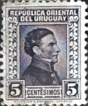 Sellos de America - Uruguay -  5 cent. 1943