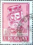 Stamps Uruguay -  Intercambio 0,20 usd  20 p. 1970