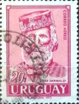 Stamps Uruguay -  Intercambio 0,20 usd  20 p. 1970