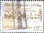 Sellos de America - Uruguay -  Intercambio 4,75 usd  10 p. 1996