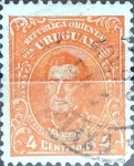 Stamps : America : Uruguay :  4 cent. 1915