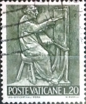 Stamps Vatican City -  Intercambio jxi 0,20 usd  20 l. 1966