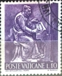 Stamps Vatican City -  Intercambio jxi 0,20 usd  10 l. 1966