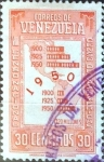 Sellos de America - Venezuela -  Intercambio ma2s 0,20 usd  30 l. 1950