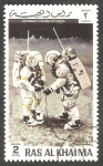 Stamps : Asia : United_Arab_Emirates :  71 - Vuelo del Apolo XIV