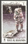 Stamps : Asia : United_Arab_Emirates :  71 - Vuelo del Apolo XIV