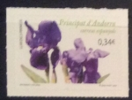 Stamps Andorra -  Lirio de los Pirineos