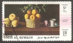 Stamps United Arab Emirates -  Umm al Qiwain - Pintura de Zurbaran